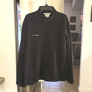 Columbia 1/2 Zip Fleece UNISEX Pullover, Size XL